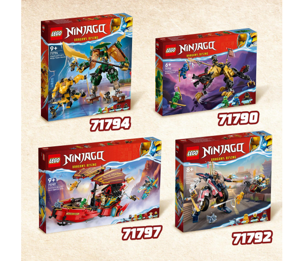 LEGO NINJAGO 71792 Mech Sory zmieniający się w motocykl wyścigowy - 1141573 - zdjęcie 6